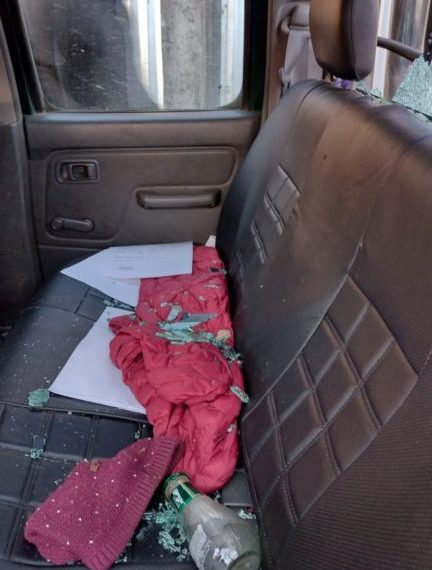 Dos heridos suma ataque en ruta Cañete-Tirúa: balearon camioneta de dirigente de fundación