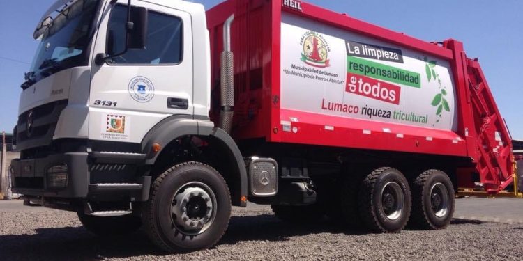 Lumaco contará con nuevo camión recolector de residuos domiciliarios