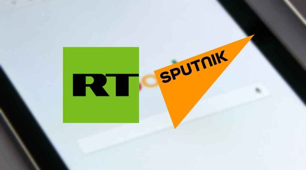 Google bloquea en Europa los canales de rusos RT y Sputnik en Youtube