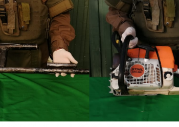 Encuentran motosierra, escopeta hechiza, radio y celulares en operativo por corte de ruta en Purén