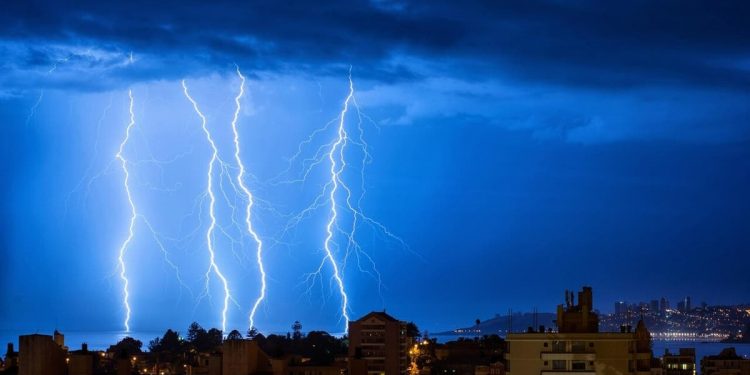 Pronostican tormentas eléctricas , granizos y lluvias de hasta 40 mm en ciertas regiones del país
