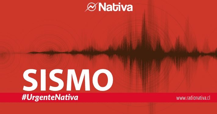 Fuerte sismo se percibió en distintas regiones del sur del país
