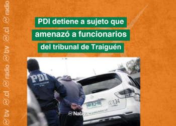 PDI detiene a sujeto que amenazó a funcionarios de Tribunal de Traiguén